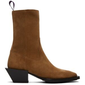 EYTYS Luciano Suede Ankle Boots In Beige